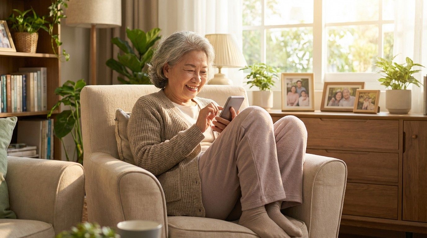 Smiling Grandma