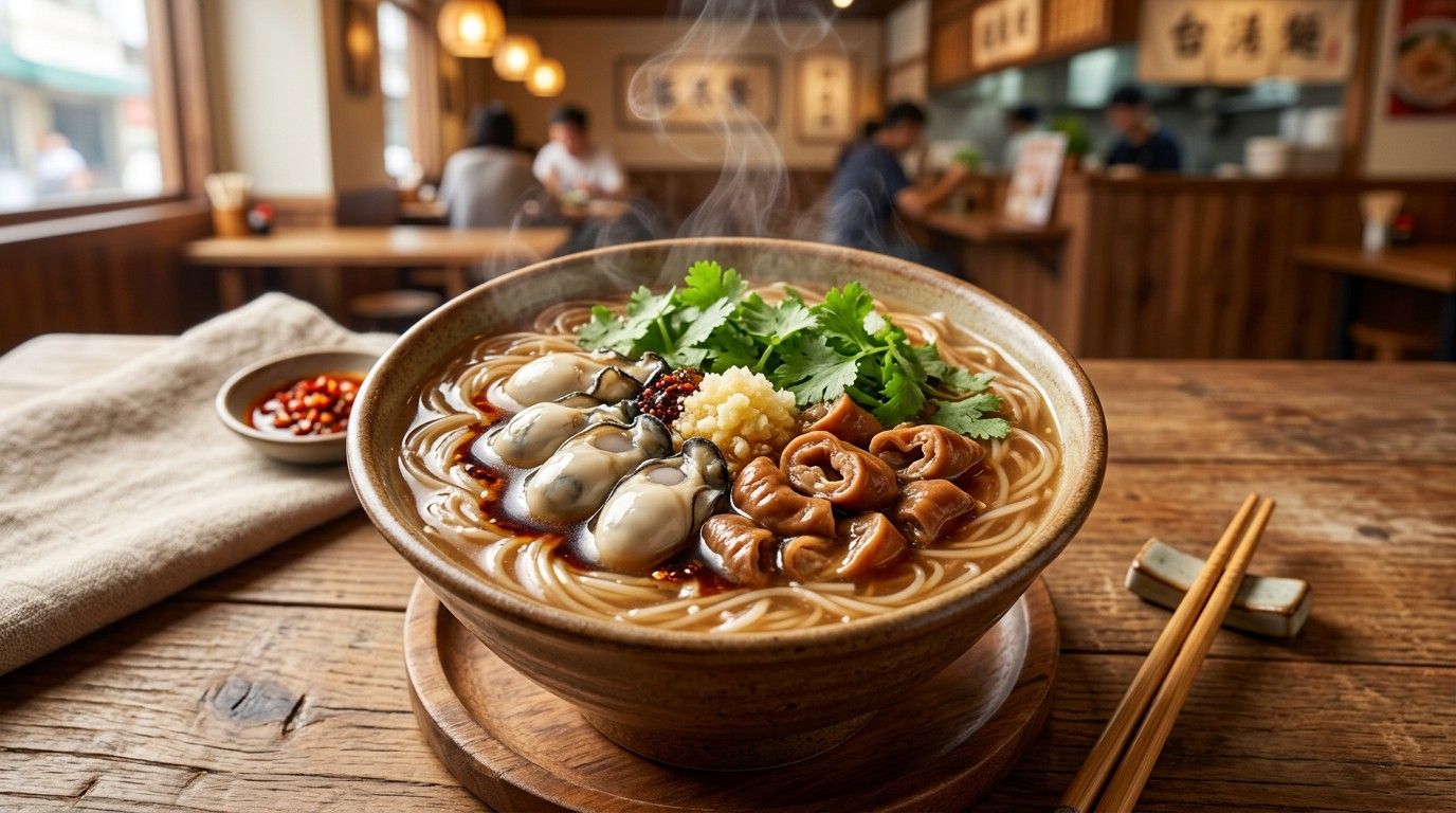 勝口味麵線背景