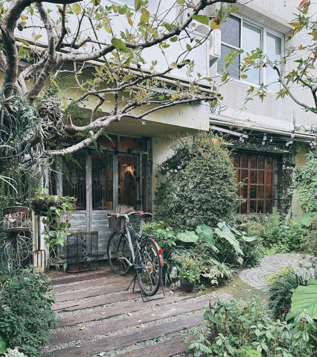 迷人的餐廳外觀